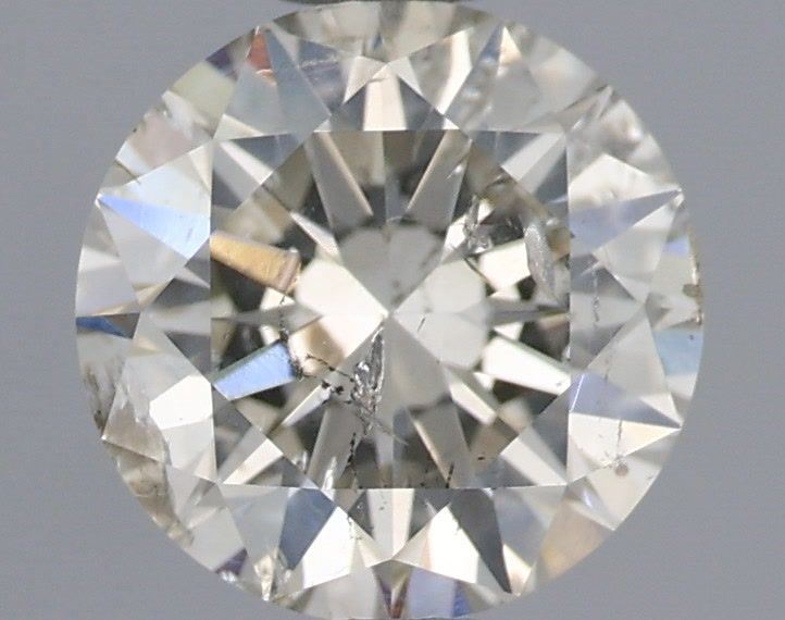 0.95 ct Přírodní Round brilliant K I1
