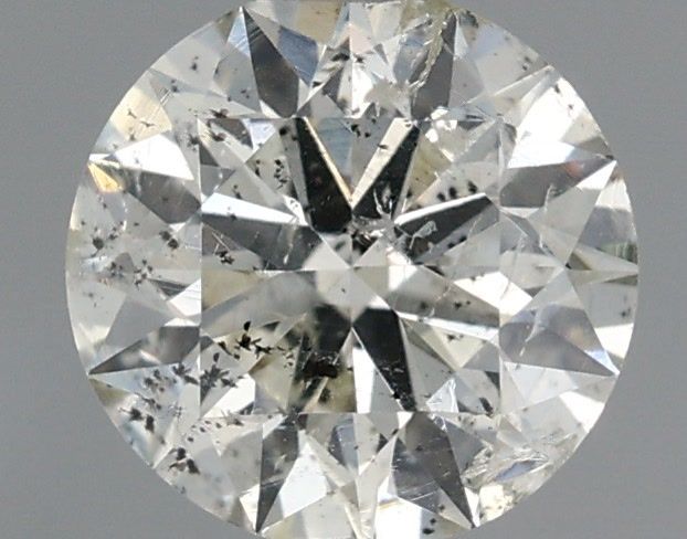 0.64 ct Přírodní Round brilliant K I1
