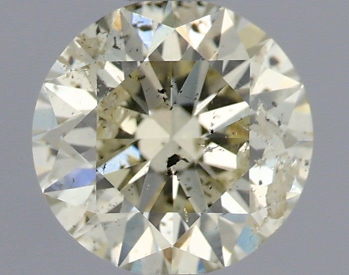 0.9 ct Přírodní Round brilliant U-V I1