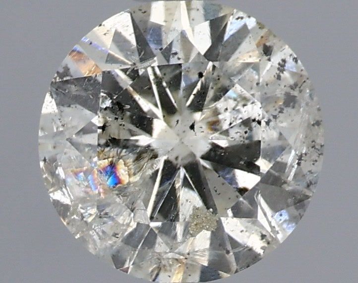 0.92 ct Přírodní Round brilliant K I2