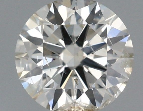 0.5 ct Přírodní Round brilliant K I1