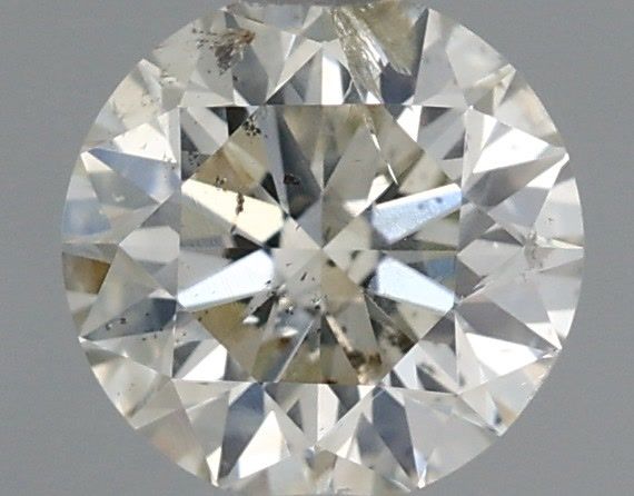 0.5 ct Přírodní Round brilliant K I1