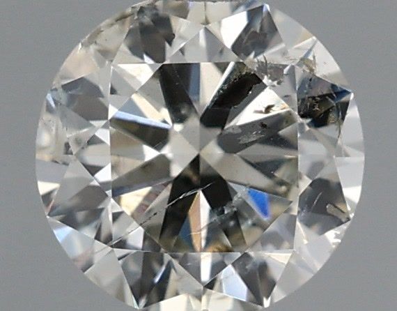 0.5 ct Přírodní Round brilliant K I1