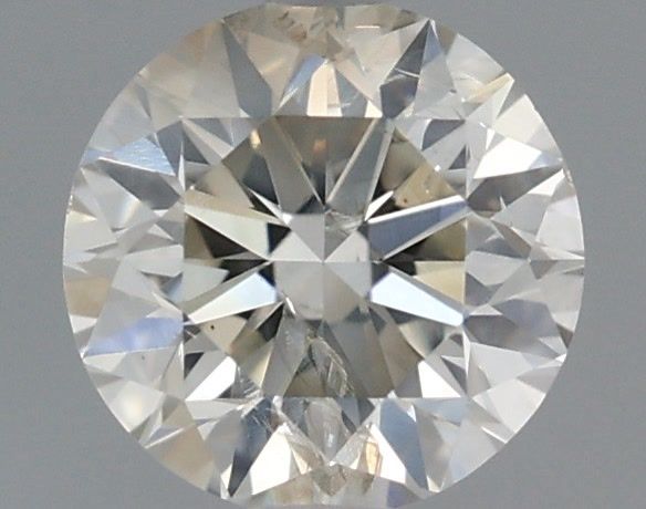 0.52 ct Přírodní Round brilliant K I1