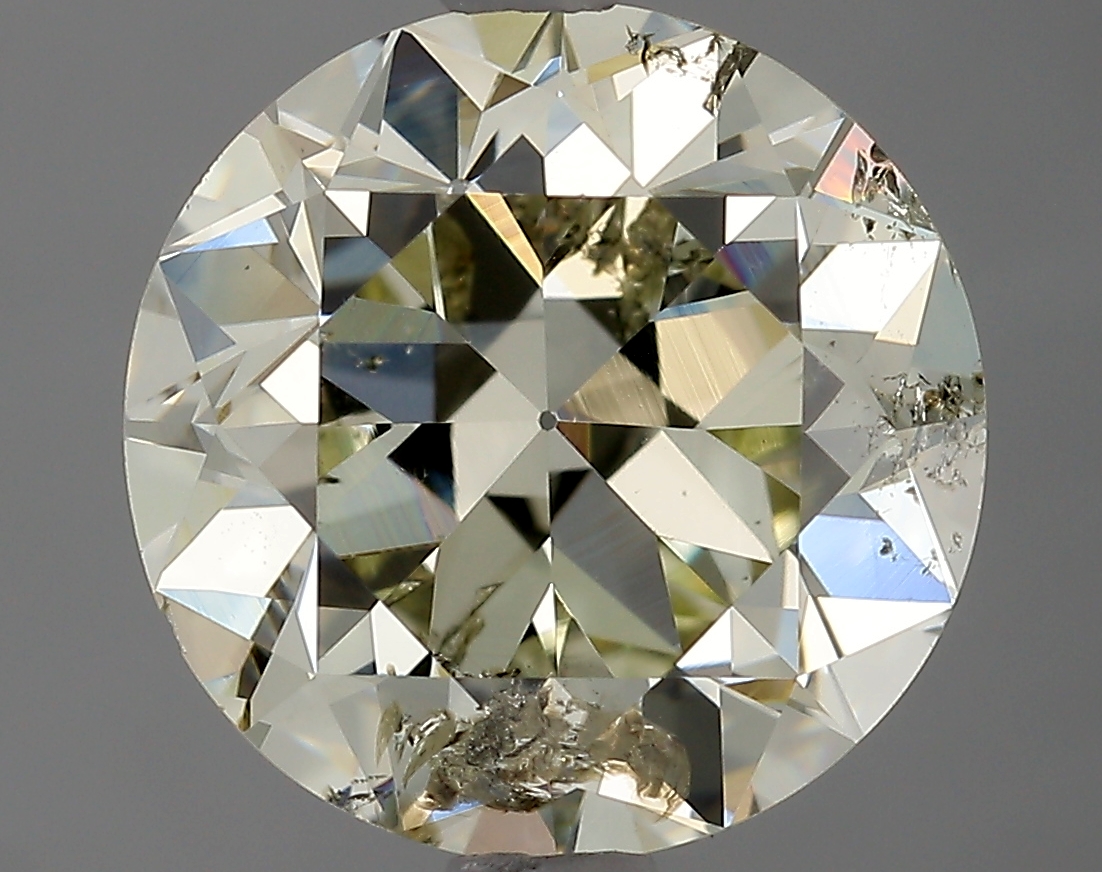 2.46 ct Přírodní Round brilliant M I1
