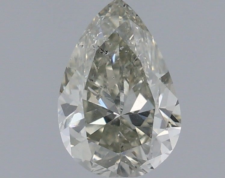 0.75 ct Přírodní Pear L SI2