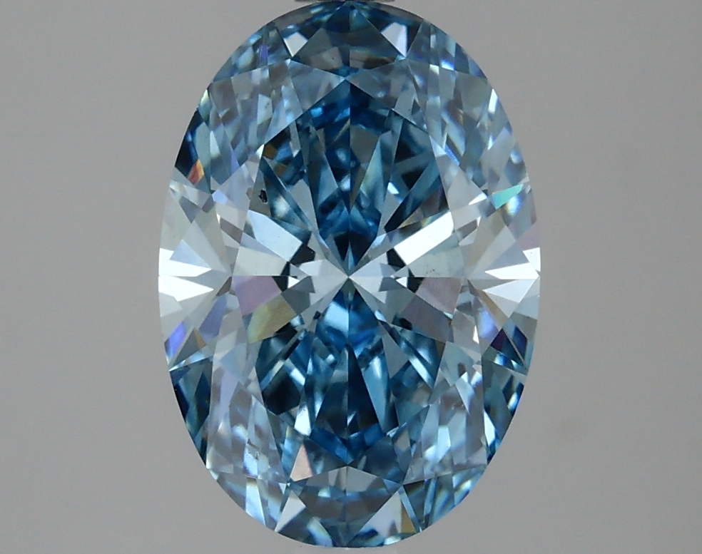 2.96ct FANCY SI1 OV