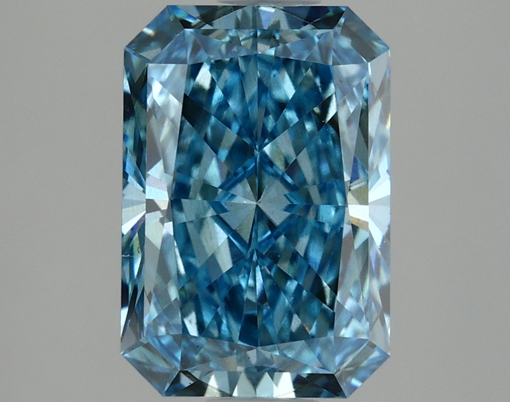 2.35 ct LabGrown Barevný Radiant VS1