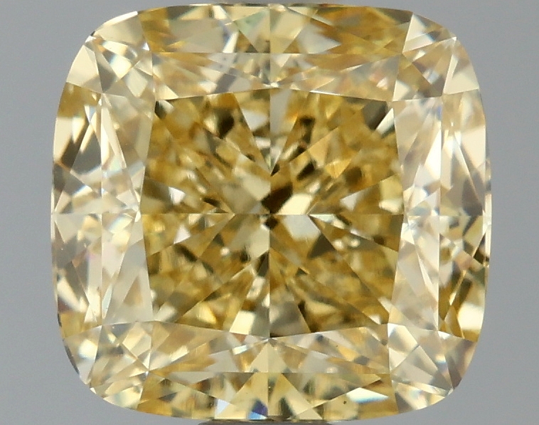 1.52 ct LabGrown Barevný Cushion VS1