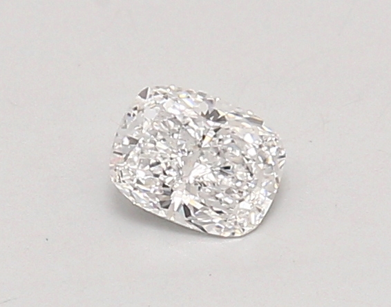 0.34 ct LabGrown Cushion D VVS2