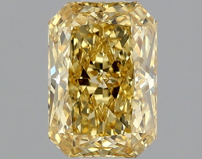 1.51 ct LabGrown Barevný Radiant VS1