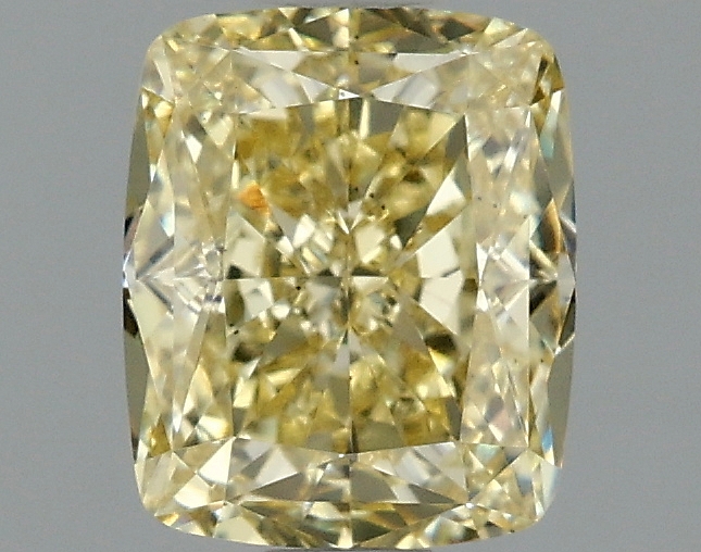 1.55 ct LabGrown Barevný Cushion VS2