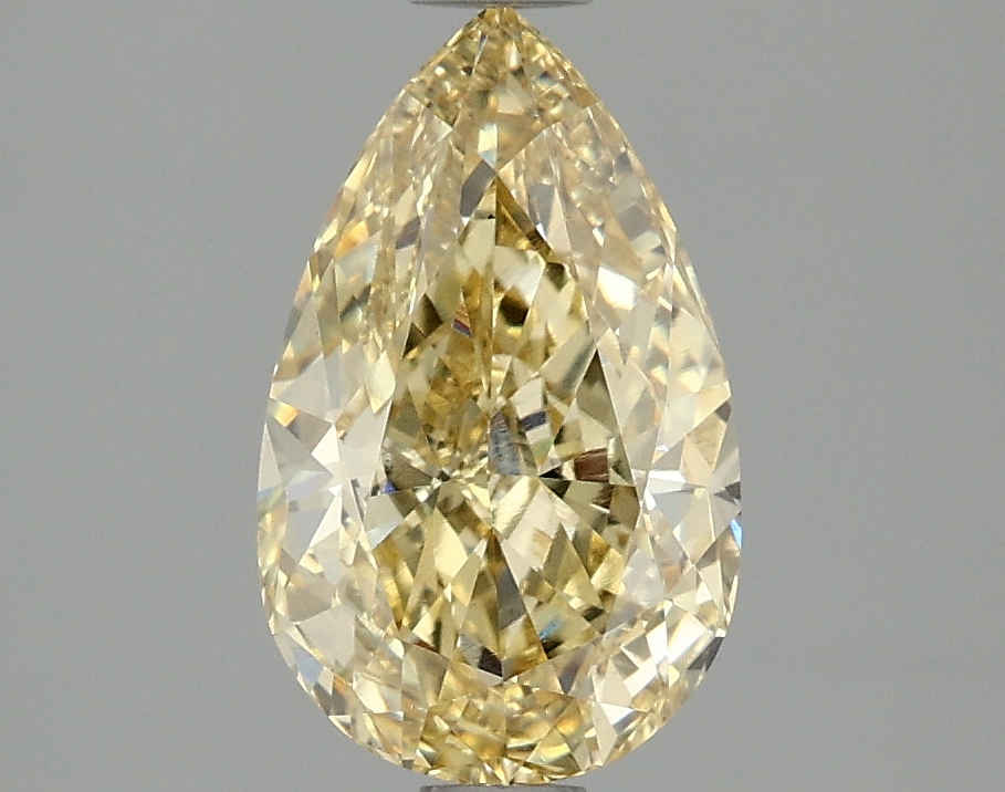 1.96 ct LabGrown Barevný Pear VS1