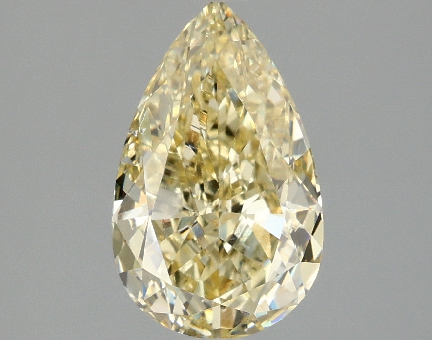 1.98 ct LabGrown Barevný Pear VS2