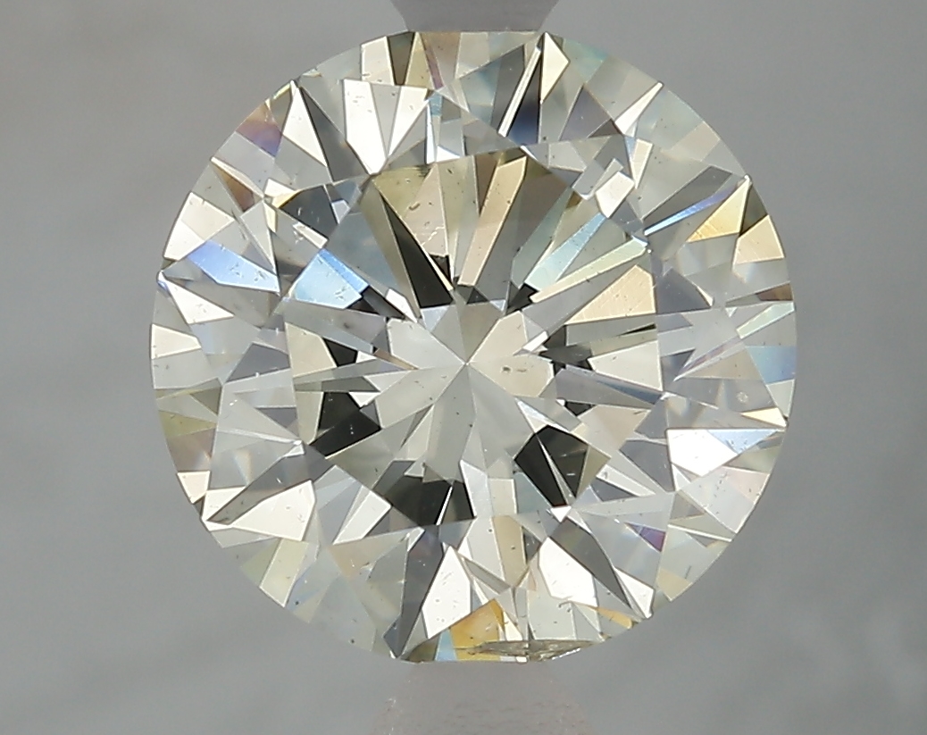 4 ct Přírodní Round brilliant M SI1