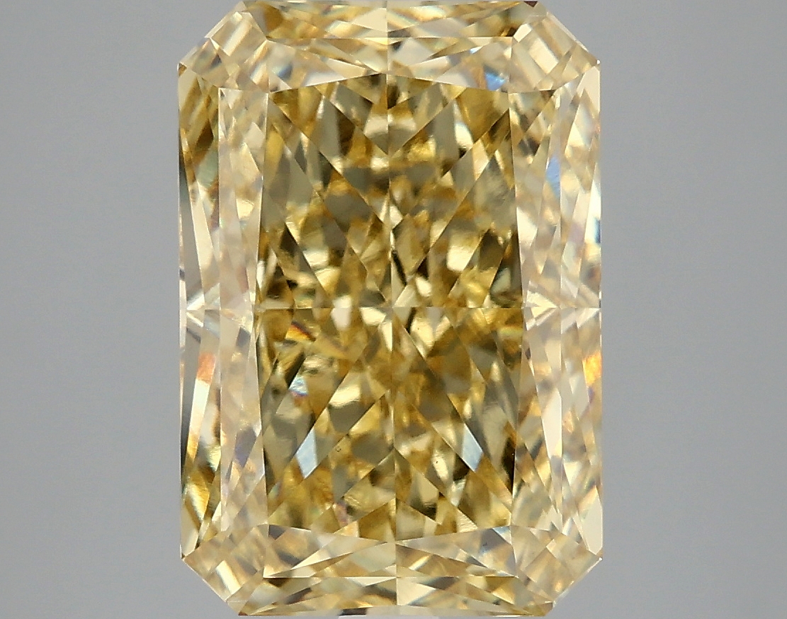 5.92 ct LabGrown Barevný Radiant VS1