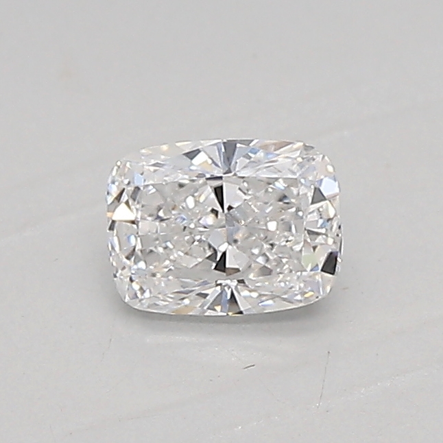 0.34 ct LabGrown Cushion D VVS2