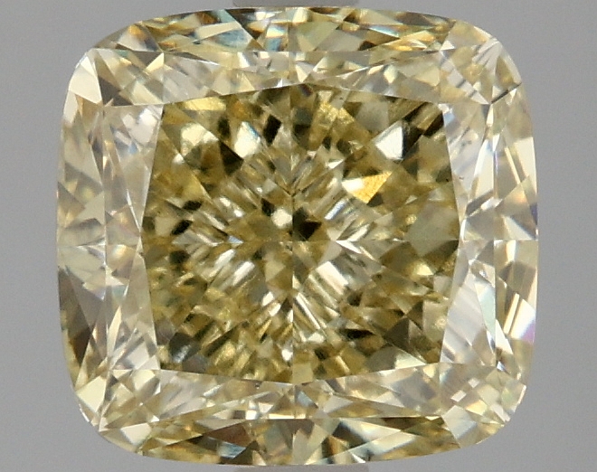 2.79 ct LabGrown Barevný Cushion VS1