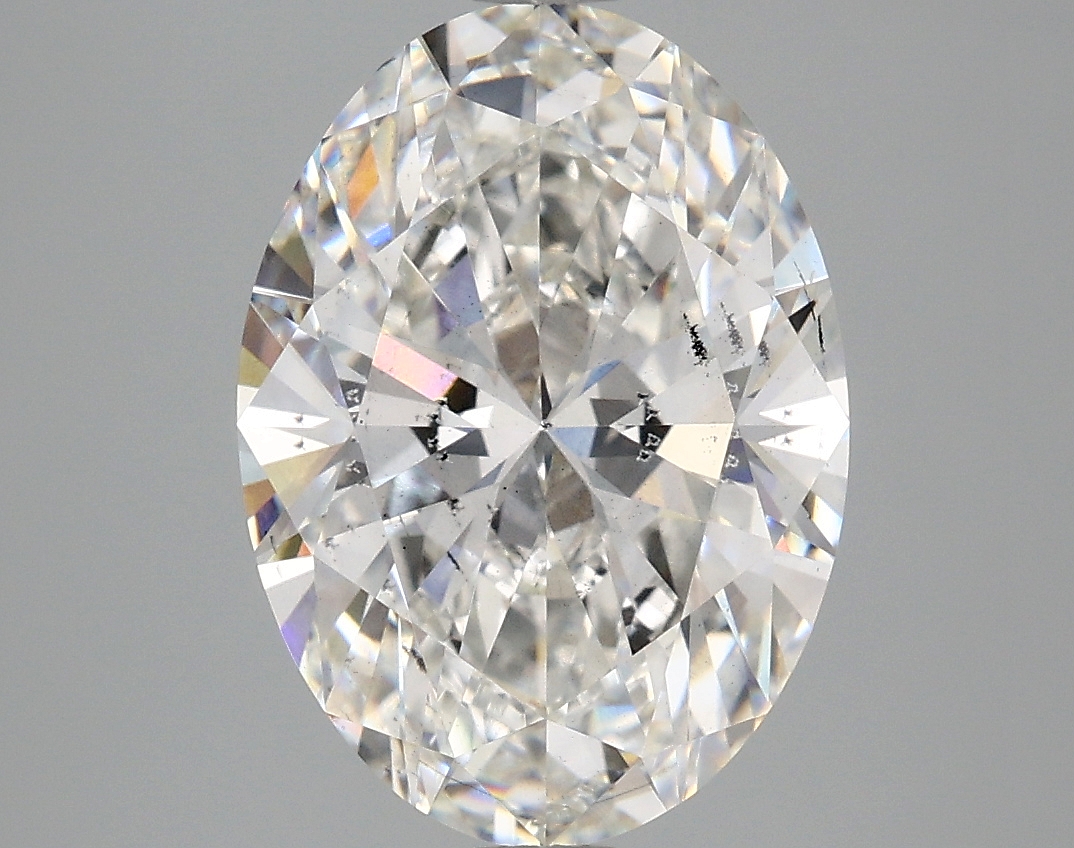 4.09 ct LabGrown Oval F SI2