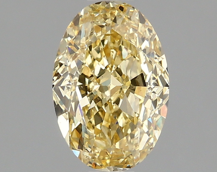 1.52 ct LabGrown Barevný Oval VS2