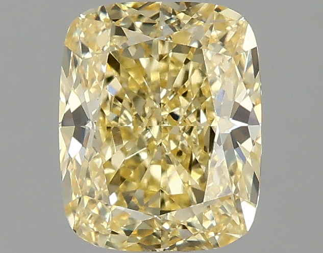 1.59 ct Laboratorijā audzēts – fantāzijas krāsa Cushion VS1
