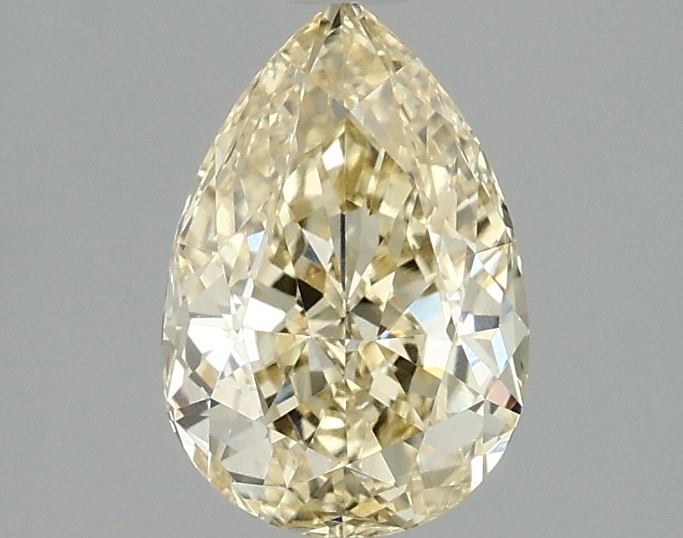 1.54 ct LabGrown Barevný Pear VS1