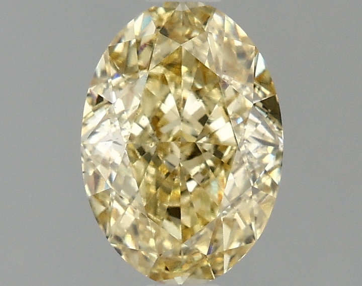 1.51 ct LabGrown Barevný Oval VS2