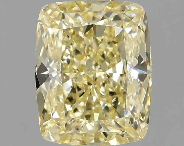 1.46 ct LabGrown Barevný Cushion VVS2