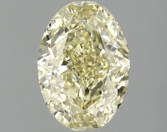 1.51 ct LabGrown Barevný Oval VS2