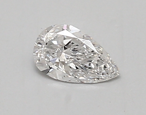 0.32 ct LabGrown Pear E VVS2
