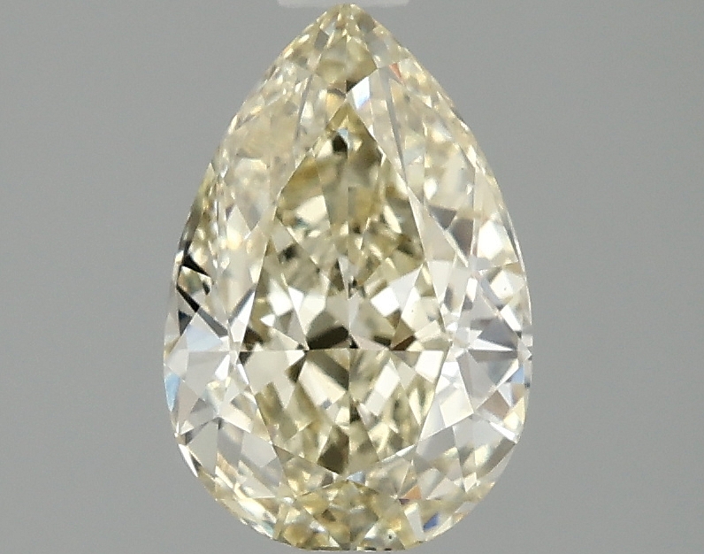 1.58 ct LabGrown Barevný Pear VS2