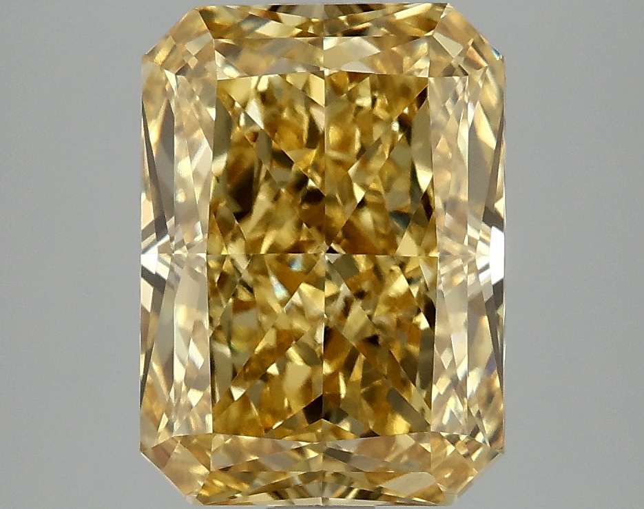 3.91 ct LabGrown Barevný Radiant VS1