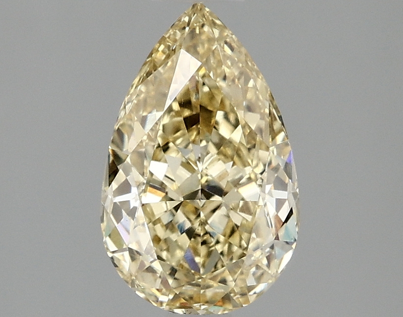 1.59 ct LabGrown Barevný Pear VS1