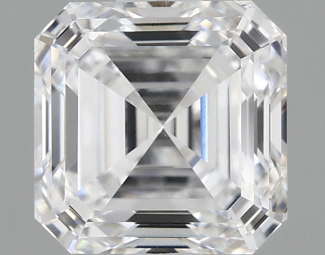 0.93 ct LabGrown Asscher D VVS2