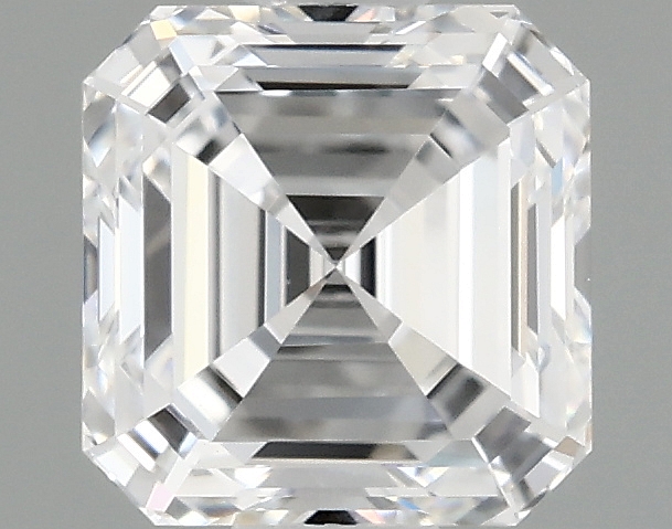 0.89 ct LabGrown Asscher D VVS2