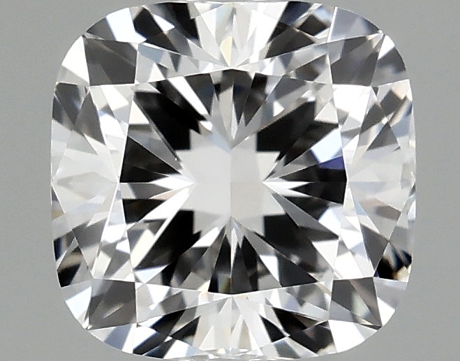 0.97 ct LabGrown Cushion D VVS2