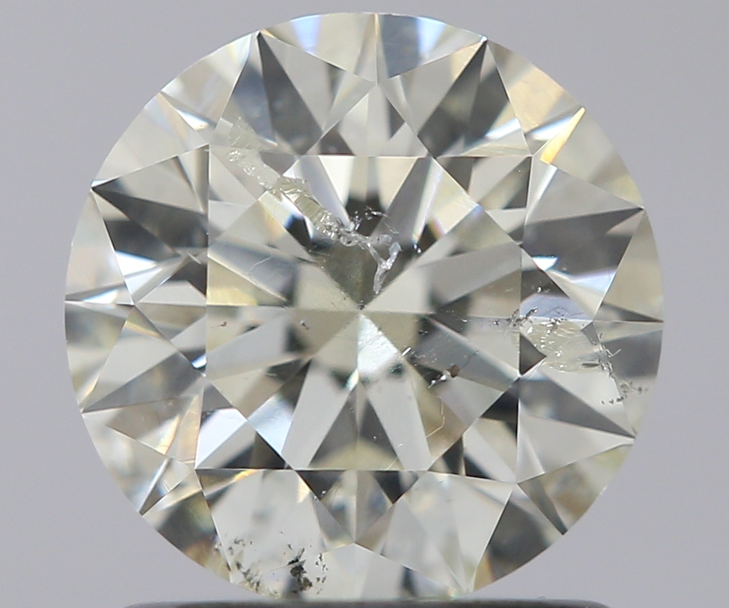 1.14 ct Přírodní Round brilliant I I1