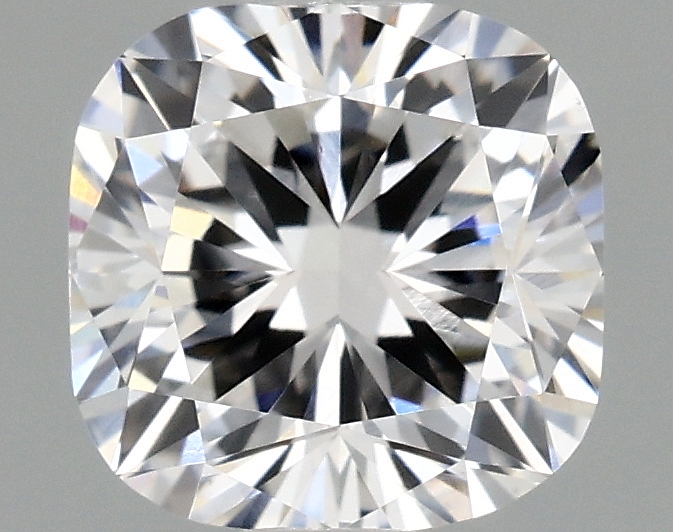 0.97 ct LabGrown Cushion D VVS2