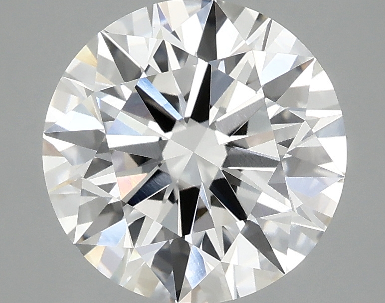 2.85 ct LabGrown Round brilliant G VVS2