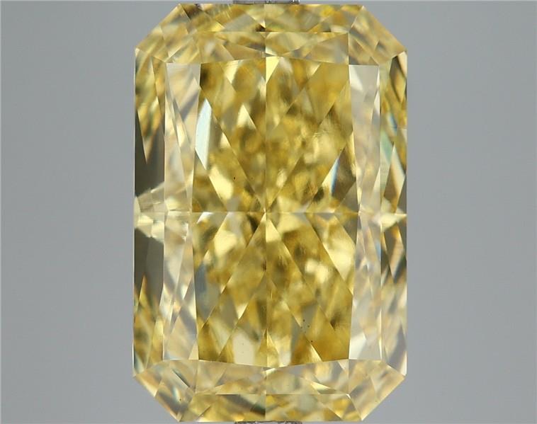 7.08ct FANCY 
VIVID 
YELLOW VS1 RADIANT