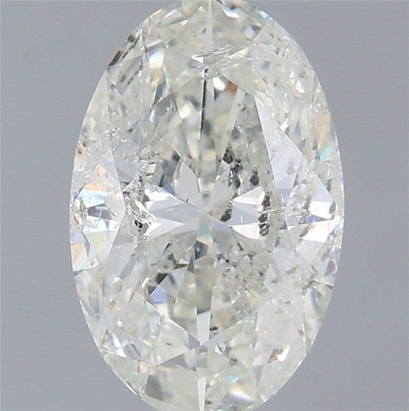 1 ct Přírodní Oval F I1