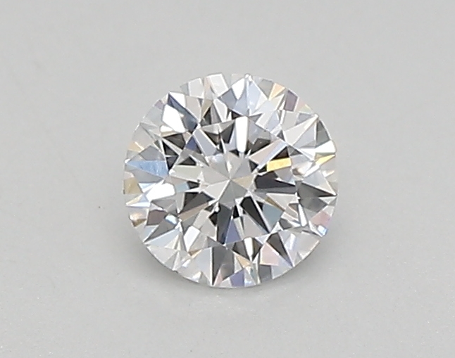 0.24 ct LabGrown Round brilliant D VVS2