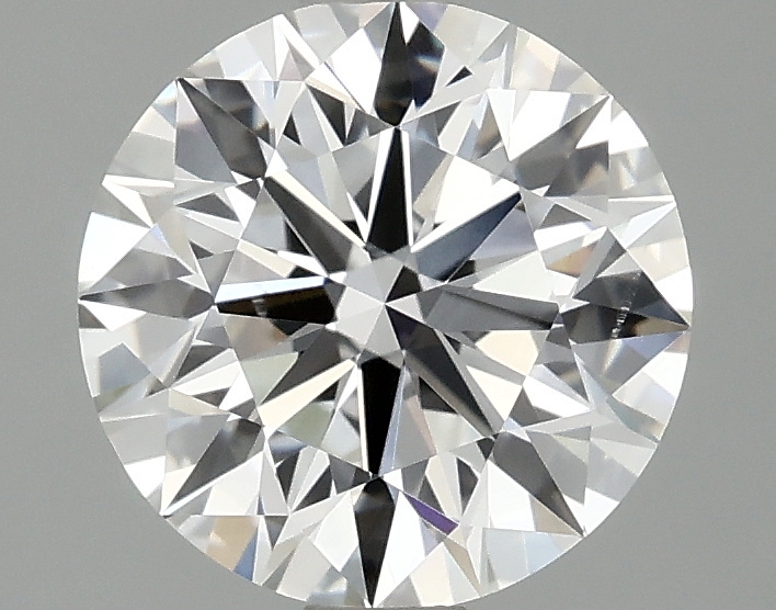 2.05 ct LabGrown Round brilliant D SI1