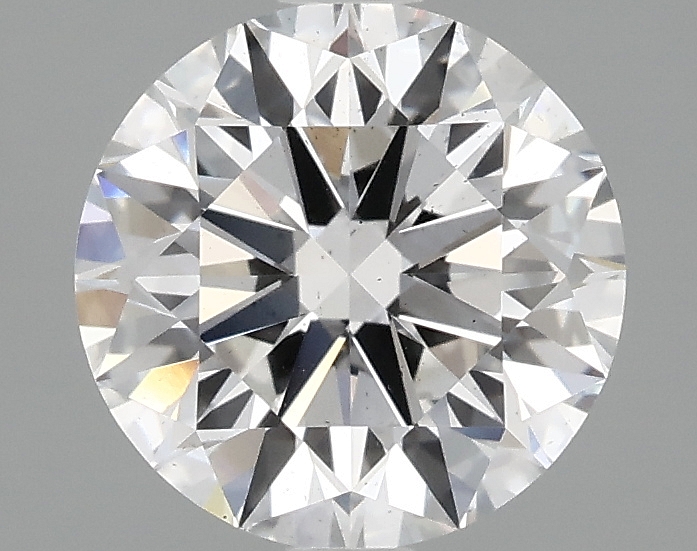 2.04 ct LabGrown Round brilliant D SI1