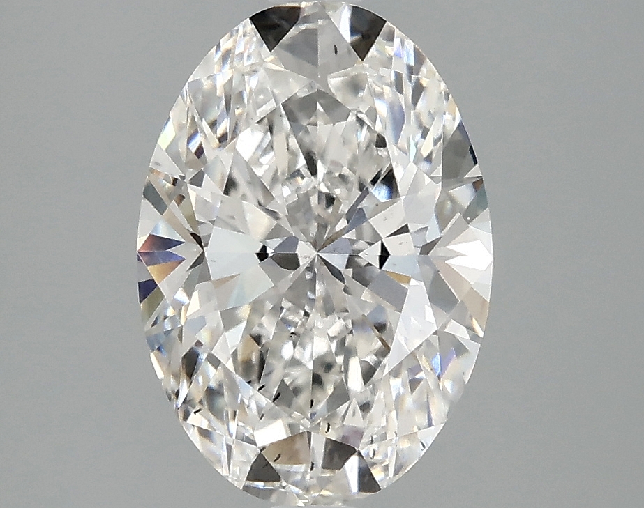 2.54 ct LabGrown Oval F SI1