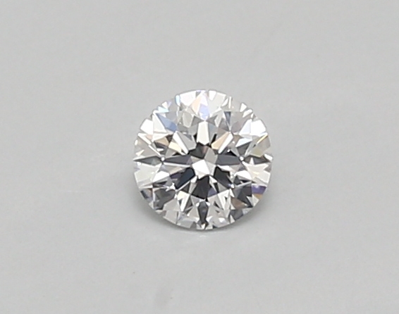 0.24 ct LabGrown Round brilliant D VVS2