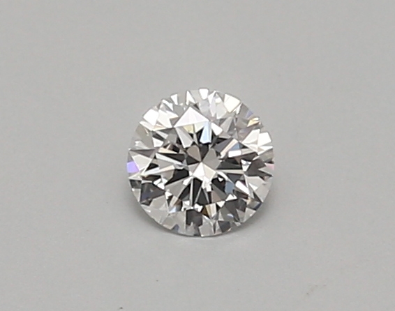 0.24 ct LabGrown Round brilliant D VVS2