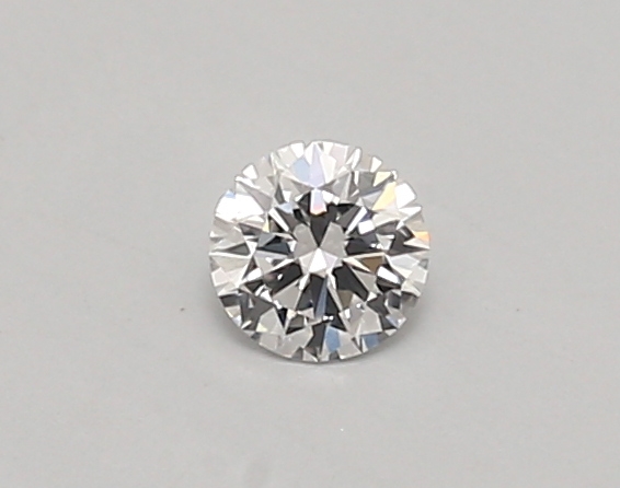 0.24 ct LabGrown Round brilliant D VVS2