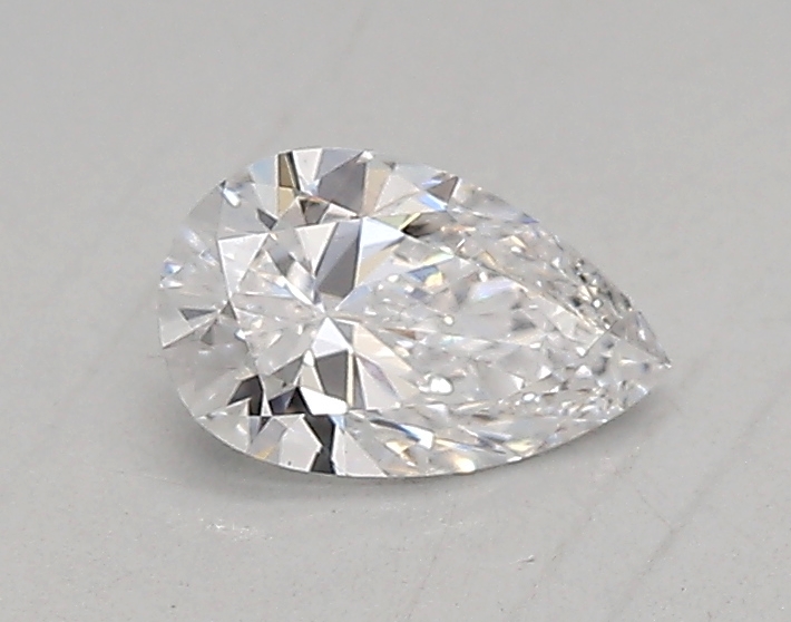 0.32 ct LabGrown Pear D VS1