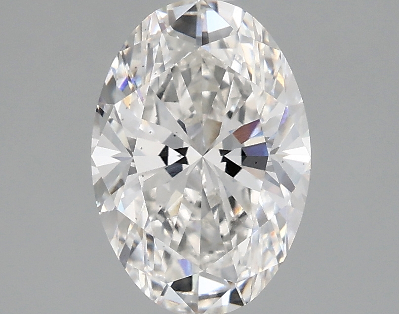1.64 ct LabGrown Oval F VS2